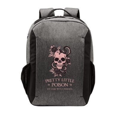 Pretty Little She Came With A Warning Funny Design Vector Backpack