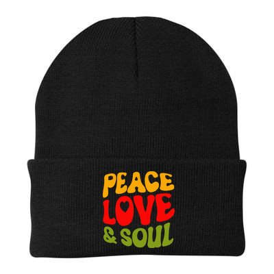 Peace Love & Soul R&B Music Retro Vintage 90s Lovers Beanie