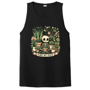 Plant Lover Skeleton Design Plants Not People PosiCharge Competitor Tank