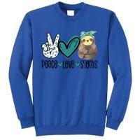 Peace Love Sloths Funny Sloths Lover Pet Lover Cute Mom Tee Gift Sweatshirt