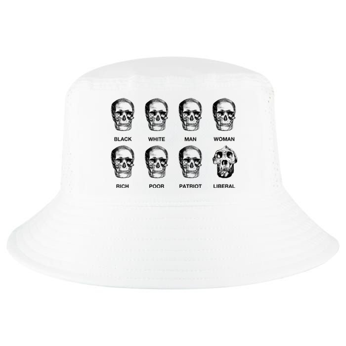 Patriot Liberal Skulls Freethinker Election Vote President Cool Comfort Performance Bucket Hat