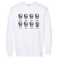 Patriot Liberal Skulls Freethinker Election Vote President Garment-Dyed Sweatshirt