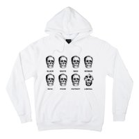 Patriot Liberal Skulls Freethinker Election Vote President Hoodie