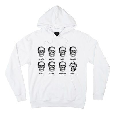 Patriot Liberal Skulls Freethinker Election Vote President Hoodie