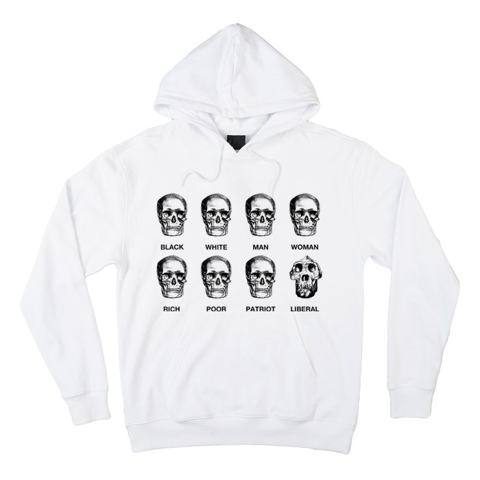 Patriot Liberal Skulls Freethinker Election Vote President Hoodie