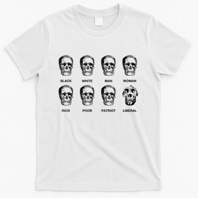 Patriot Liberal Skulls Freethinker Election Vote President T-Shirt