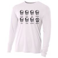 Patriot Liberal Skulls Freethinker Election Vote President Cooling Performance Long Sleeve Crew