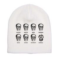 Patriot Liberal Skulls Freethinker Election Vote President Short Acrylic Beanie