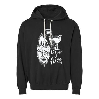 Punkwithacamera Let Them Eat Flakes Garment-Dyed Fleece Hoodie