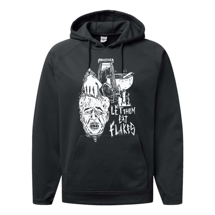 Punkwithacamera Let Them Eat Flakes Performance Fleece Hoodie