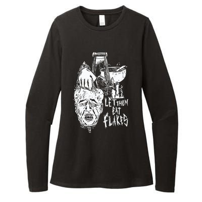 Punkwithacamera Let Them Eat Flakes Womens CVC Long Sleeve Shirt