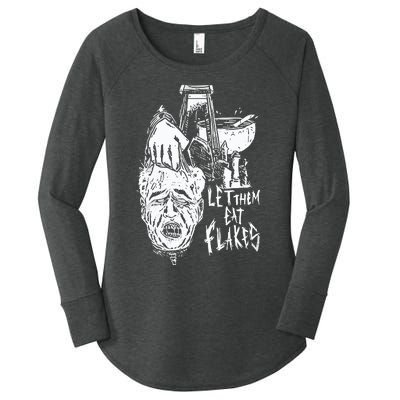 Punkwithacamera Let Them Eat Flakes Women's Perfect Tri Tunic Long Sleeve Shirt