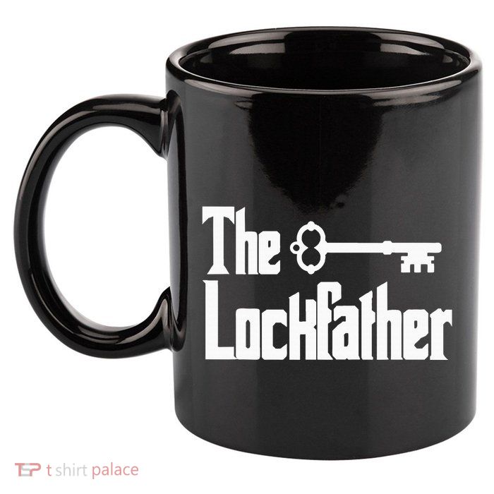 Professional Locksmith The Lockfather 11oz C Handle Ceramic Mug