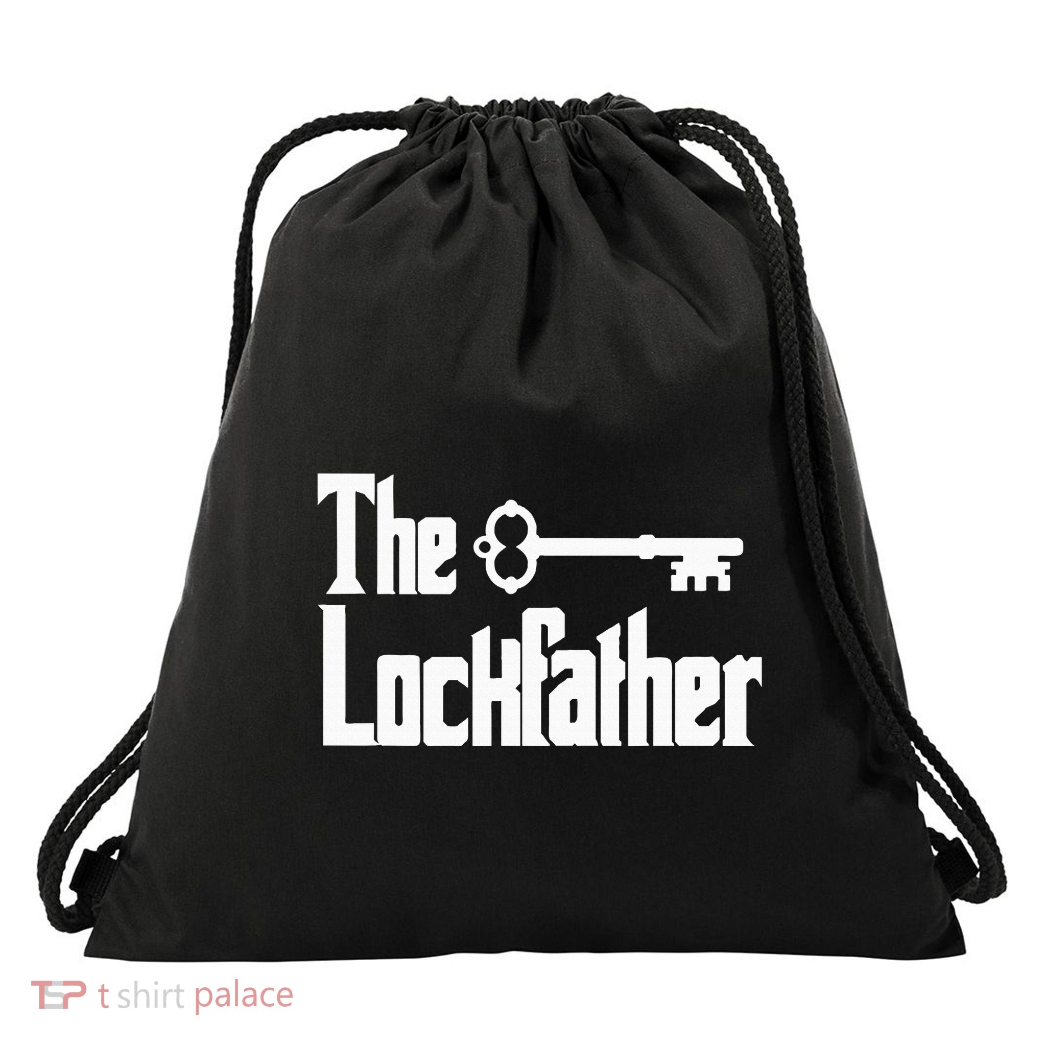 Professional Locksmith The Lockfather Drawstring Bag