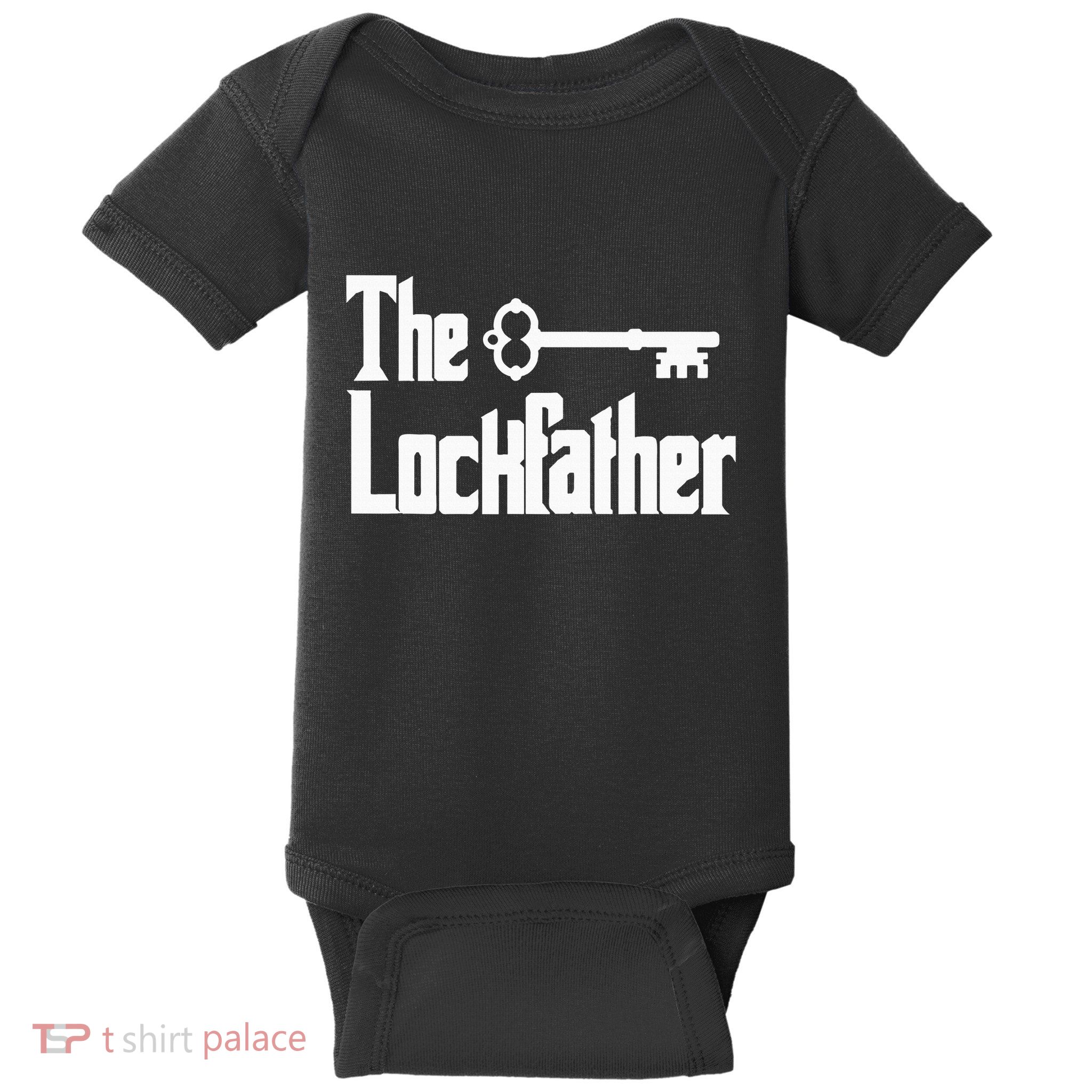 Professional Locksmith The Lockfather Baby Bodysuit