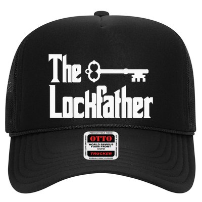 Professional Locksmith The Lockfather Trucker Hat