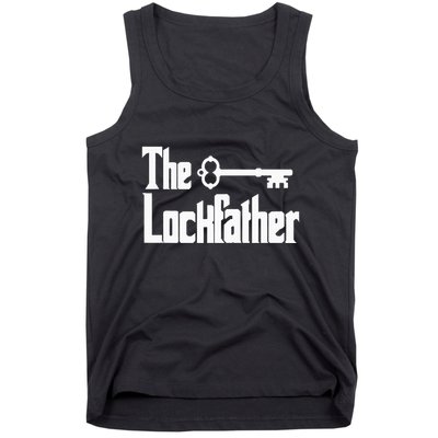 Professional Locksmith The Lockfather Tank Top