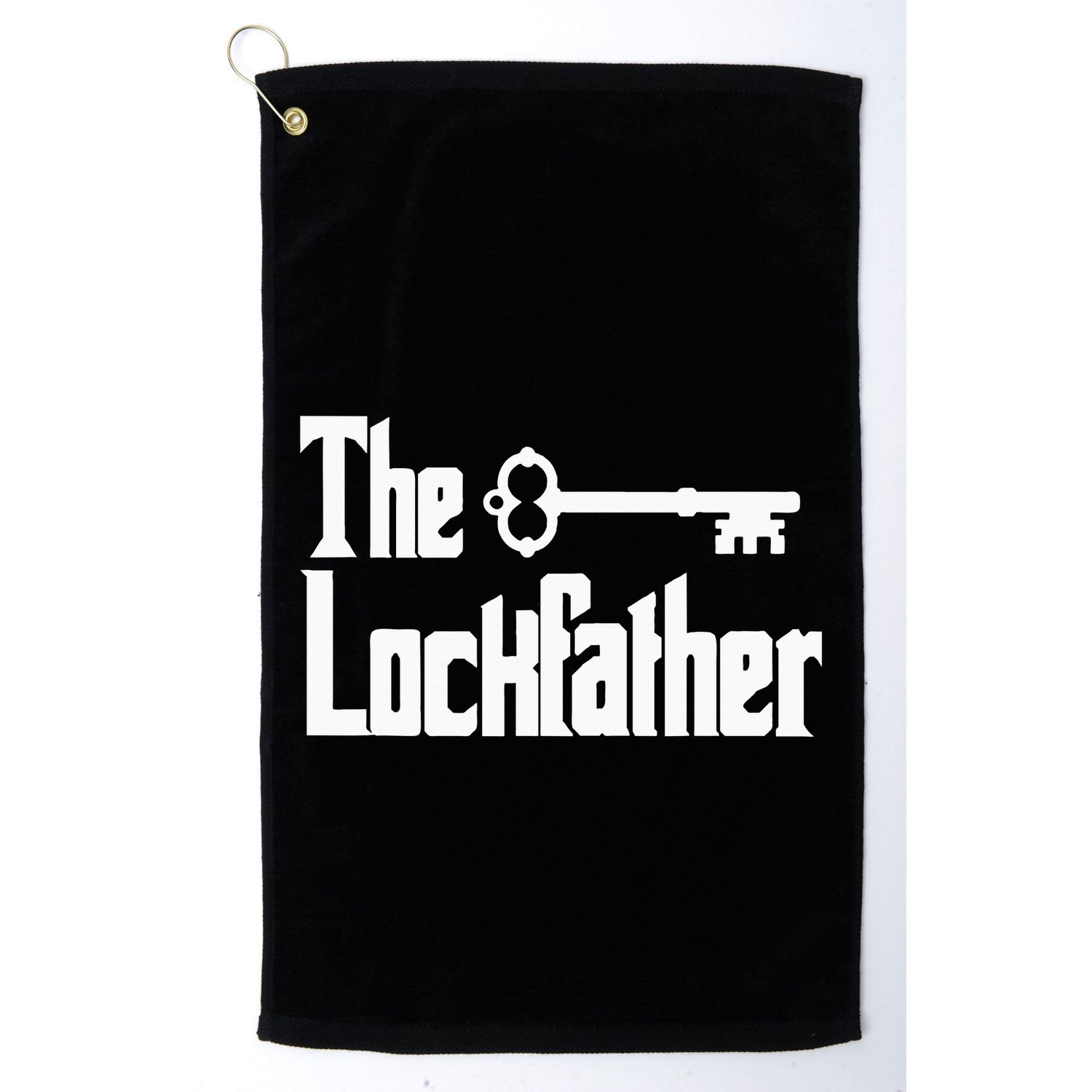 Professional Locksmith The Lockfather Golf Towel
