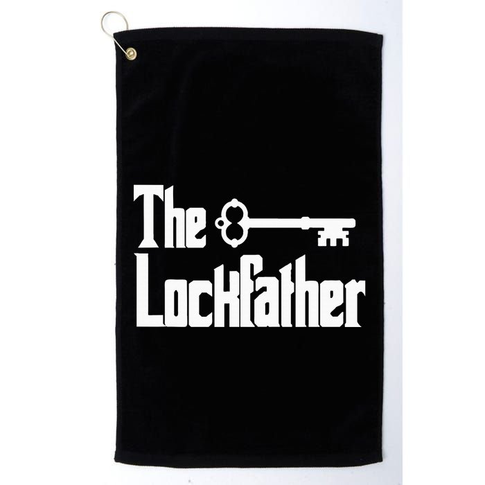 Professional Locksmith The Lockfather Golf Towel