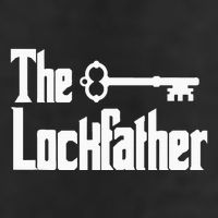 Professional Locksmith The Lockfather Golf Towel