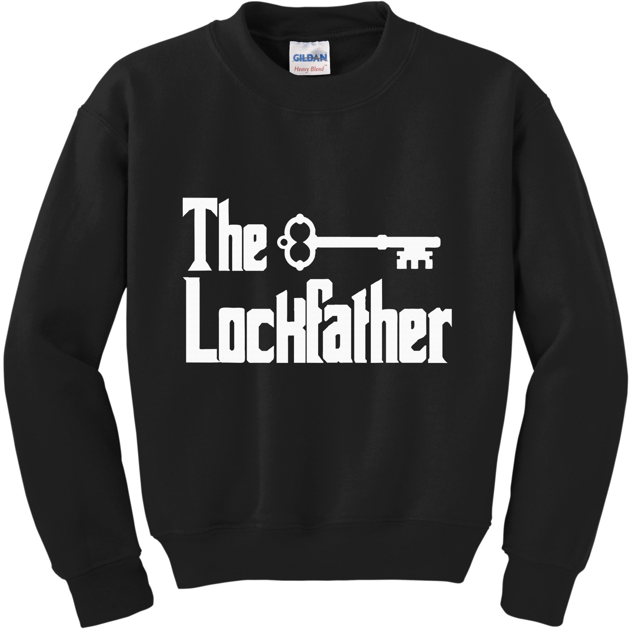 Professional Locksmith The Lockfather Kids Sweatshirt