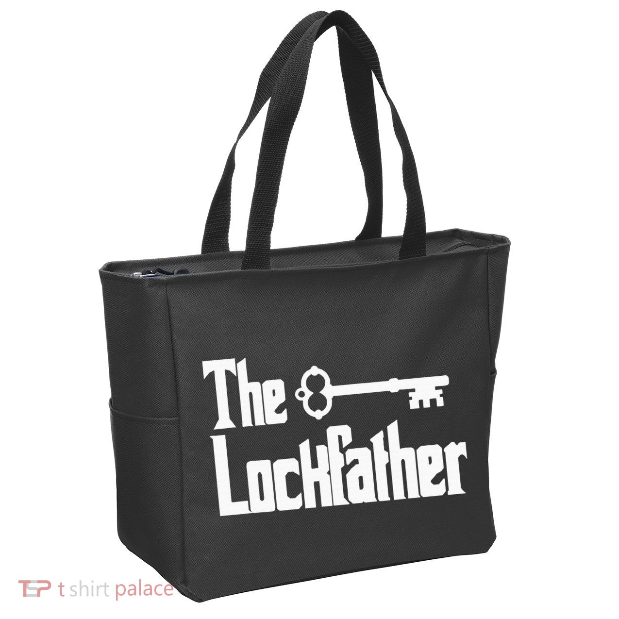 Professional Locksmith The Lockfather Zip Tote Bag