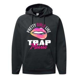 Pretty Like Trap Music Funny Hiphop Performance Fleece Hoodie