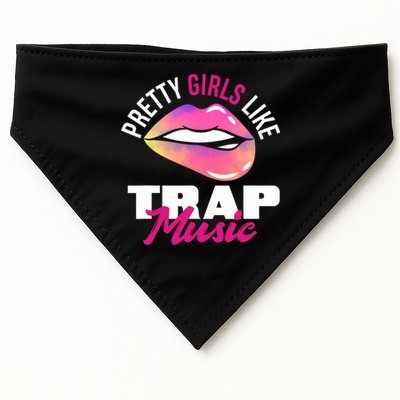 Pretty Like Trap Music Funny Hiphop USA-Made Doggie Bandana