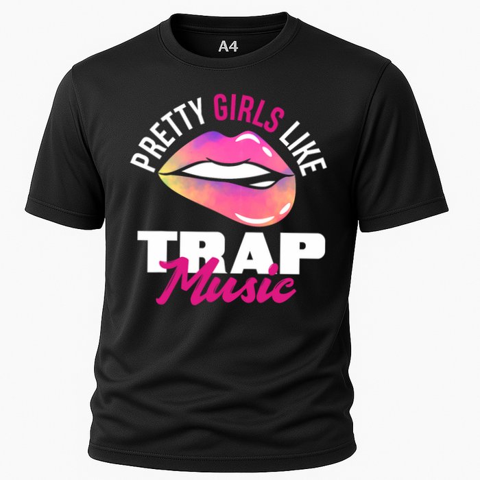 Pretty Like Trap Music Funny Hiphop Cooling Performance Crew T-Shirt
