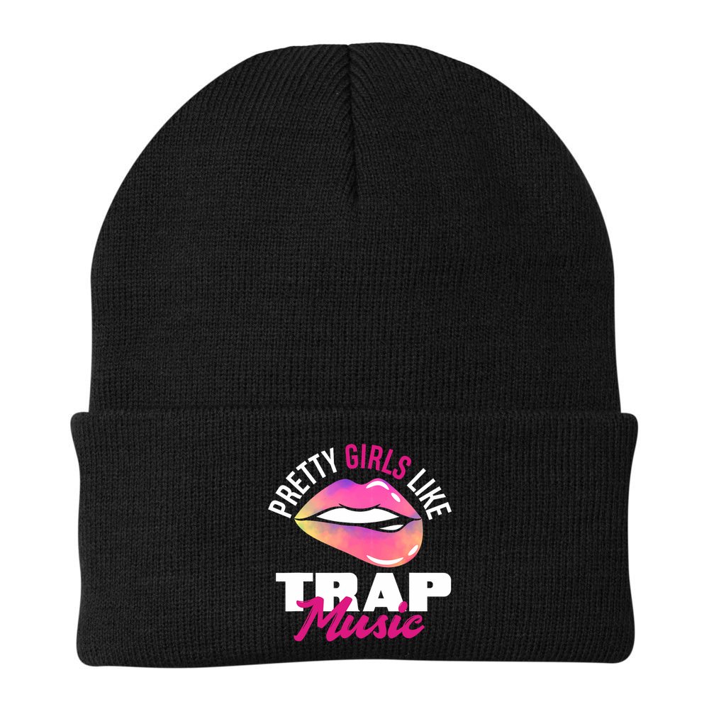 Pretty Like Trap Music Funny Hiphop Beanie