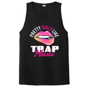 Pretty Like Trap Music Funny Hiphop PosiCharge Competitor Tank