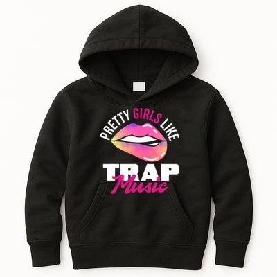 Pretty Like Trap Music Funny Hiphop Kids Hoodie