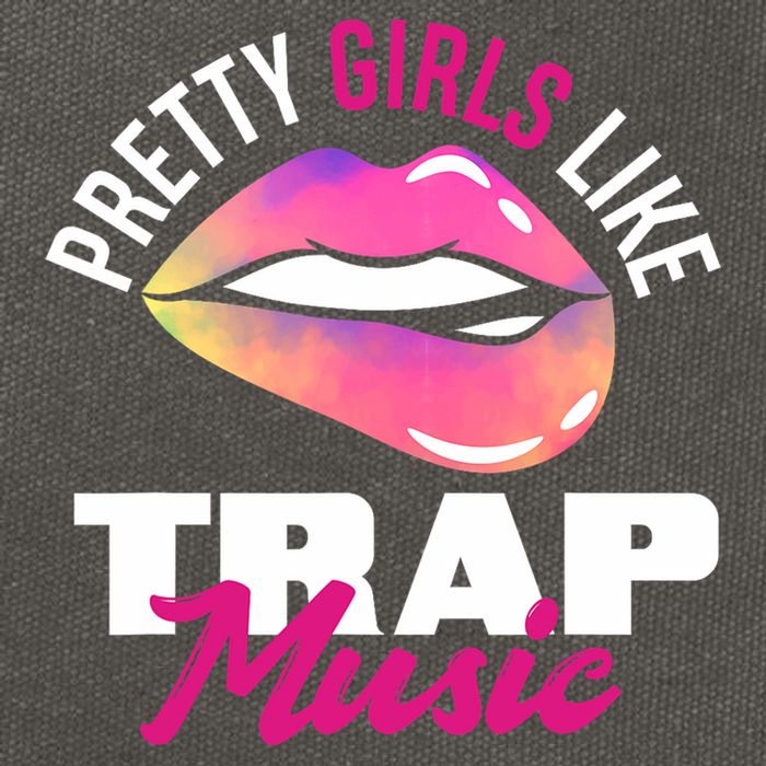 Pretty Like Trap Music Funny Hiphop Cotton Canvas Backpack