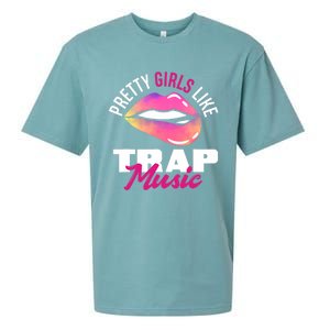 Pretty Like Trap Music Funny Hiphop Sueded Cloud Jersey T-Shirt