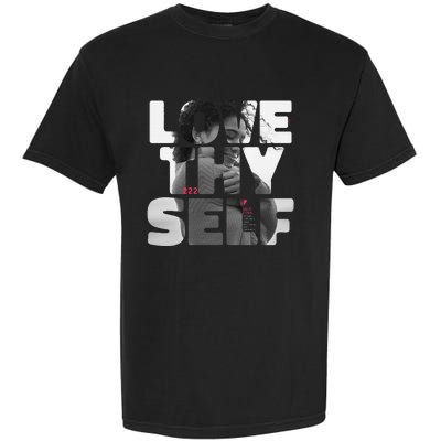 Positive Love Thy Self to promote SelfCare  Garment-Dyed Heavyweight T-Shirt