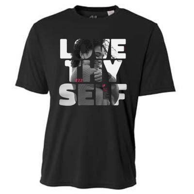 Positive Love Thy Self to promote SelfCare  Cooling Performance Crew T-Shirt