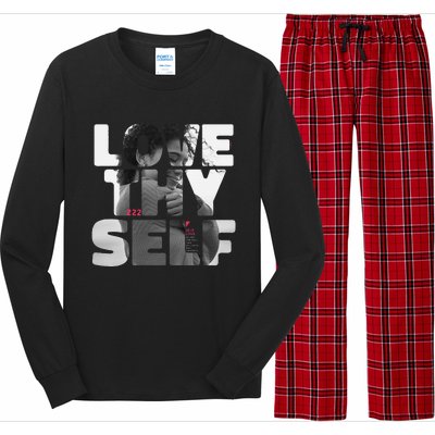 Positive Love Thy Self to promote SelfCare  Long Sleeve Pajama Set