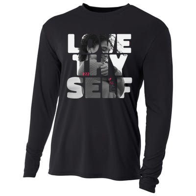 Positive Love Thy Self to promote SelfCare  Cooling Performance Long Sleeve Crew