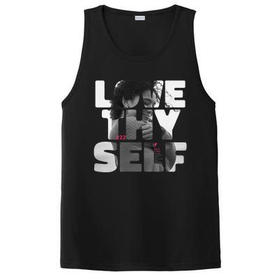 Positive Love Thy Self to promote SelfCare  PosiCharge Competitor Tank