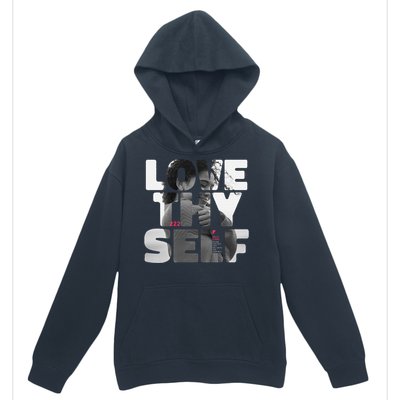 Positive Love Thy Self to promote SelfCare  Urban Pullover Hoodie