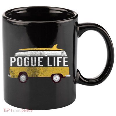 Pogue Life The Bronco 11oz C Handle Ceramic Mug