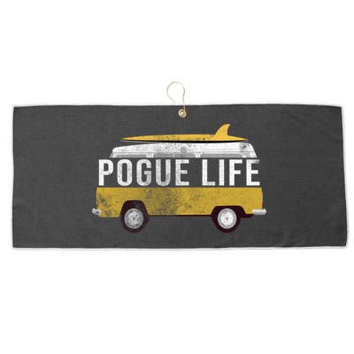 Pogue Life The Bronco Large Microfiber Waffle Golf Towel