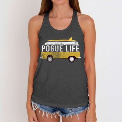 Pogue Life The Bronco Women's Knotted Racerback Tank