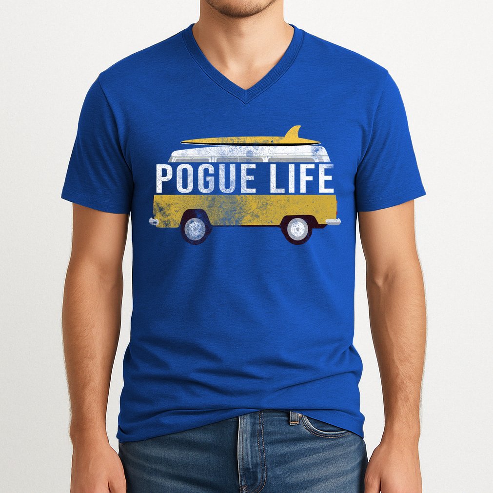 Pogue Life The Bronco V-Neck T-Shirt