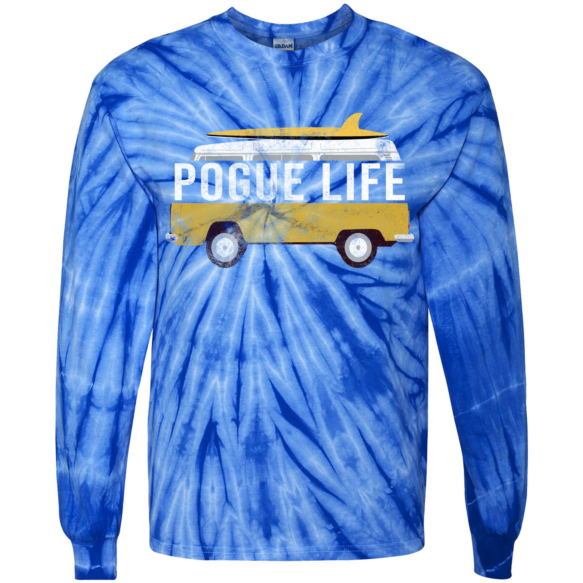 Pogue Life The Bronco Tie-Dye Long Sleeve Shirt