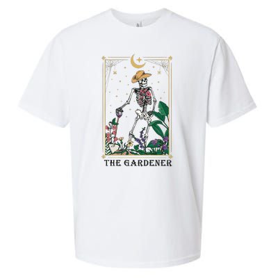 Plant Lover Tarot Card Mom Gardening Sueded Cloud Jersey T-Shirt