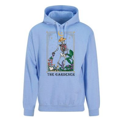 Plant Lover Tarot Card Mom Gardening Unisex Surf Hoodie