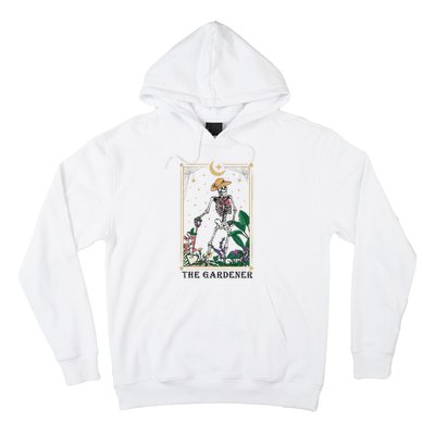 Plant Lover Tarot Card Mom Gardening Hoodie