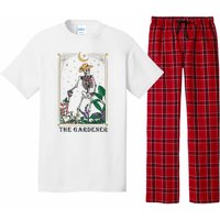 Plant Lover Tarot Card Mom Gardening Pajama Set