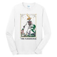 Plant Lover Tarot Card Mom Gardening Tall Long Sleeve T-Shirt